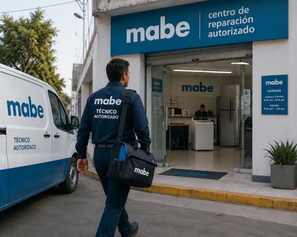 Centro de reparación autorizado Mabe